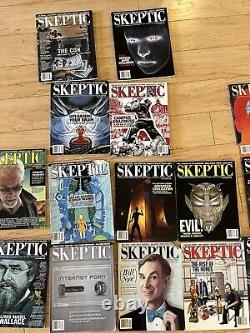 Revue sceptique - Lot de 53 volumes 1 à 4 de 1992 et 49 de 2003 à 2022 démystifiés