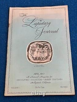 Revues Lapidary Journal Toutes les Années et Éditions de 1947 à 1959 ENSEMBLE TRÈS RARE