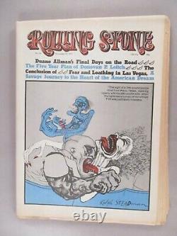 Rolling Stone #95&96 Novembre 11&25,1971 Fear & Loathing À Las Vegas 1er Ed