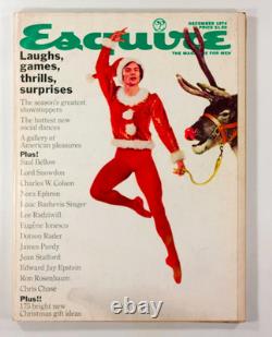 Rudolf Nureyev LEE RADZIWILL Nora Ephron SAUL BELLOW Noël ESQUIRE Décembre 1974