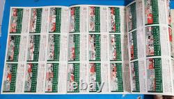 SPORTS ILLUSTRATED 1ère ÉDITION avec BOÎTE/COUVERTURE EN CUIR TOUTES LES CARTES