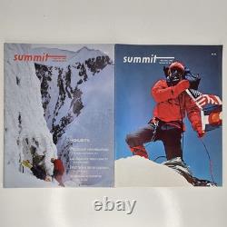 SUMMIT Un magazine d'alpinisme Lot énorme de 60 magazines 1974 1989