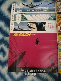 Saut D'obstacles 2001 Vol. 36 37 Magazine Bleach Episode 1 Japonais Du Japon Utilisé