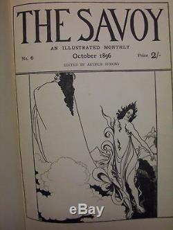 Savoie Octobre-nov-déc 1896 Beardsley Symons Yeats Conrad