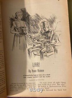 Science-fiction étonnante mai 1941 mettant en vedette 'I, Robot Liar' d'Isaac Asimov