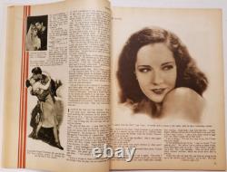 Secrets de l'écran Avril 1929 Alice White Lupe Velez Clara Bow Histoire noire Desmond