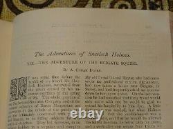 Sherlock Holmes 1ère Édition Dans Strand Magazine Vol 5 V Imprimé En 1893 Par Doyle