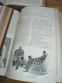 Sherlock Holmes 1ère Édition Livre Vols 1 À 6 Strand Magazine