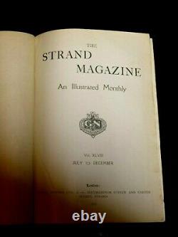 Sherlock Holmes 1ère Édition Strand Magazine Vol 48 Imprimé 1914 Première Guerre Mondiale