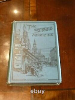 Sherlock Holmes 1ère Édition Strand Magazine Vol 5 V. G. État Couvertures Originales