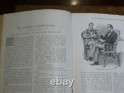 Sherlock Holmes Adventures 1893 1ère Édition Conan Doyle Strand Magazine Vol VI