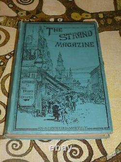 Sherlock Holmes Aventures 1893 Conan Doyle 1ère Édition Strand Magazine Vol VI