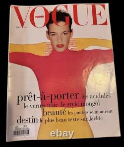 Shiraz Tal HELENA CHRISTENSEN Amber Valletta CAROLYN MURPHY Jackie O PARIS VOGUE