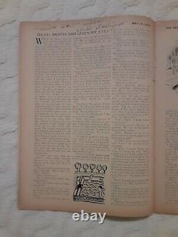 Signé! J. D. Salinger Pretty Mouth Et Green My Eyes. New Yorker 1951 Gell-mann