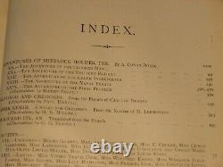 Six 1ère Édition Sherlock Holmes Volumes 1 6 De Strand Magazine Nouvelles Couvertures