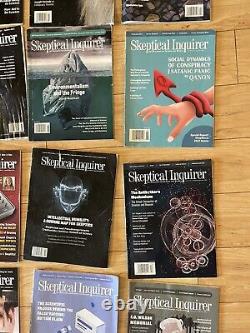 Skeptical Enquirer Lot De 52 Volumes 2002 2022 Magazine Démystifiant le Paranormal