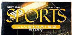 Sports Illustrated #1 Premier numéro 16 août 1954 avec les 27 cartes non découpées