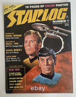 Starlog Magazine Première Édition Vol. 1 Collection Kerry O'Quinn