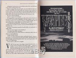 Stephen King Signé Limited Edition (1990) Imagination & La Science Fiction Magazine
