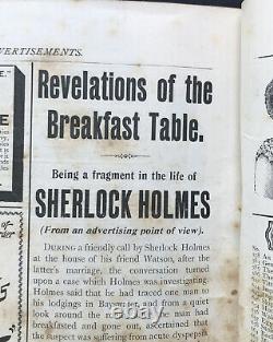 Strand Magazine Jan 1897 Une Vie De Conan Doyle Sur Le Groenland Whaler +sherlock Holmes
