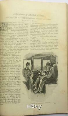 Strand Magazine Octobre 1891 Single Issue Sherlock Holmes A Conan Doyle