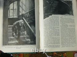 Strand Magazine Sherlock Holmes 1ère Édition Vol LXV Jan-juncreeping Man 1923