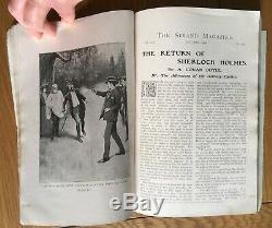 Strand Magazine Solitaire Cycliste Janvier 1904 Sherlock Holmes Conan Doyle