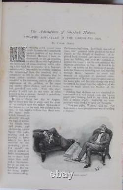 Strand Magazine, Vol Iv, V, Vii, 1892-1893, Les Aventures De Sherlock Holmes, 3 Vol