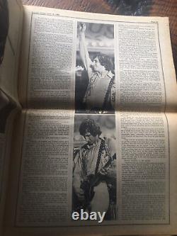 Super Rare 1ère Édition Anglaise Rolling Stone #35 14 Juin 1969 Avec L'affiche Tommy