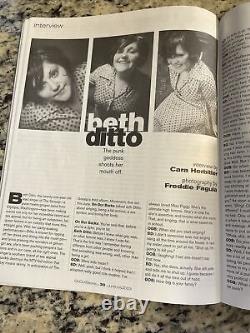 Sur Notre Dos Magazine (juin Juillet 2003) Beth Ditto Gossip Lesbiennes Queer Lgbtq