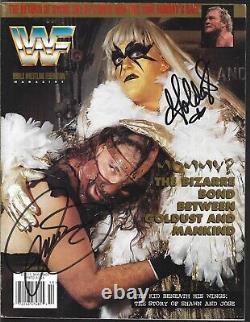 TC346 Goldust Mankind Magazine de Lutte Signée avec COA BONUS