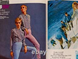 TWIGGY Mick Jagger LYNN REDGRAVE magazine Honey UK mai 1967 Helmut Newton MINERS