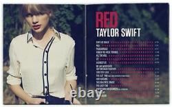 Taylor Swift Red Exclusive’zinepak 16 Piste CD 96-page Magazine Poster 0630