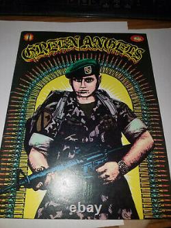 Teen Angels Magazine Green Angels Edition Circa 1983 1er Numéro Rare Chicano