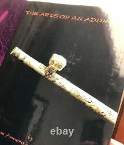 The Arts Of Addiction Opium Book Pipe Lamp Smoking Tray Pillow Knife Jar Poids