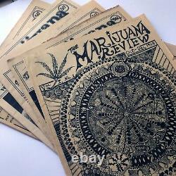 The Marijuana Review Vol 1-5 1968 Timothy Leary Lsd Vintage High Times Magazine