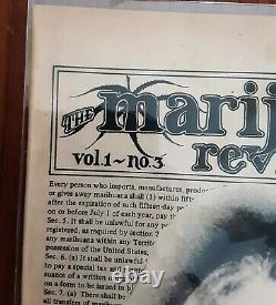 The Marijuana Review Vol 1 No. 2 Juin -août 1969 Timothy Leary Lsd Woodstock