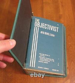 The Objectivist, Complete Run (jan 1966 Sep 1971) 69 Numéros Ayn Rand