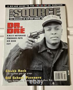 The Source Magazine Novembre 1992 Dr. Dre Death Row Cover Vintage Rap