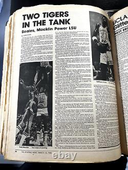 The Sporting News Magazine Portfolio Lot 1980 Année Complète