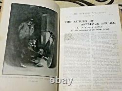 The Strand Magazine 1904 Vol 27 Jan-jun Sherlock Holmes Histoires De La 1ère Édition