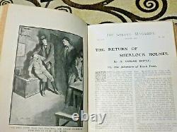 The Strand Magazine 1904 Vol 27 Jan-jun Sherlock Holmes Histoires De La 1ère Édition