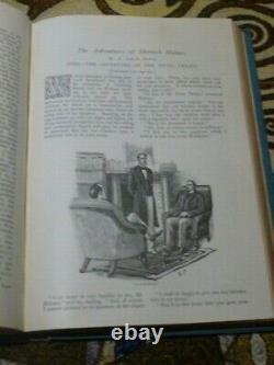 The Strand Magazine 1ère Édition Antique Hardback Volume 6 VI 1893 Conan Doyle