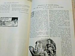 The Strand Magazine Sherlock Holmes 1ère Édition Antique Hardback Volume 3 1892