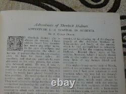 The Strand Magazine Sherlock Holmes 1ère Édition Antique Volume II 1891