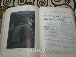 The Strand Magazine Sherlock Holmes 1st Ed Vol 22 Hound Of The Baskervilles