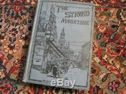 The Strand Magazine Vol. V 1893, 1er Ed Livre Relié Sherlock Holmes Adven 6 Histoires