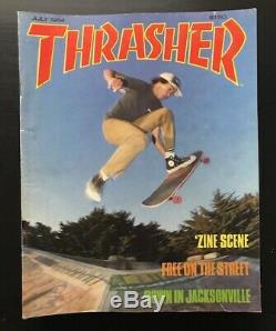 Thrasher Magazine Lot 1984 Zine 11 Questions Skateboard Vg