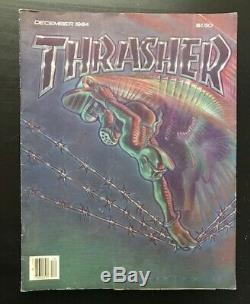 Thrasher Magazine Lot 1984 Zine 11 Questions Skateboard Vg
