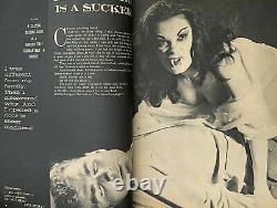 Thriller #1 Magazine Tempest 1962 Couverture controversée Myron Fass Noose Horreur